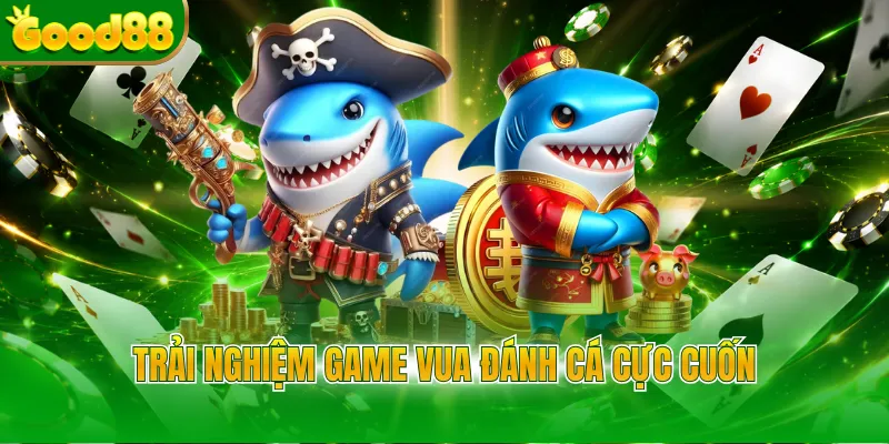 Trải nghiệm game Vua Đánh Cá cực cuốn